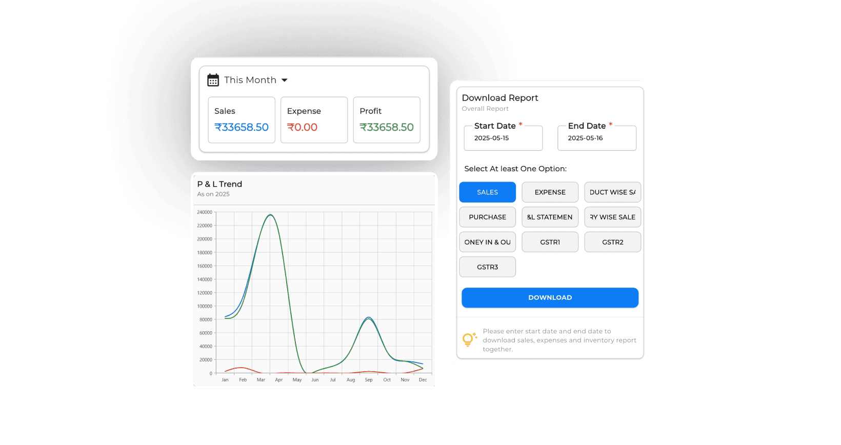 Access complete business insights for better decision making